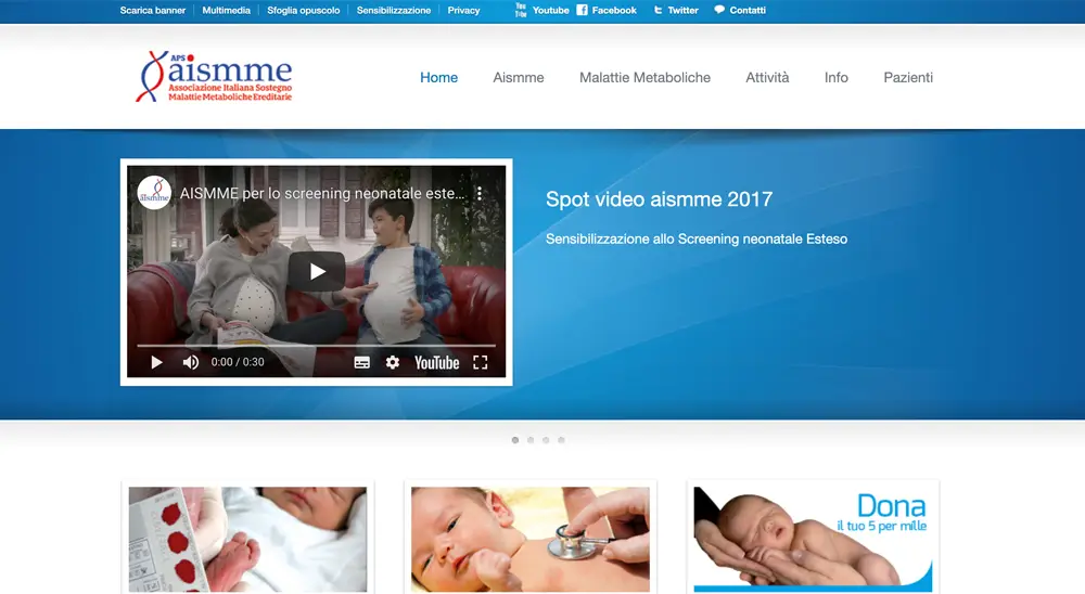 italy webpage