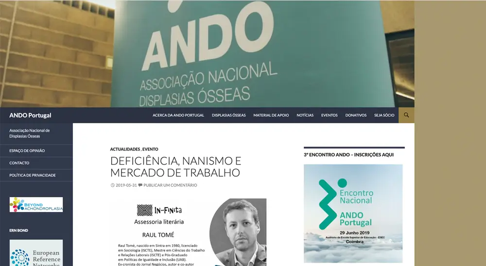 ANDO webpage